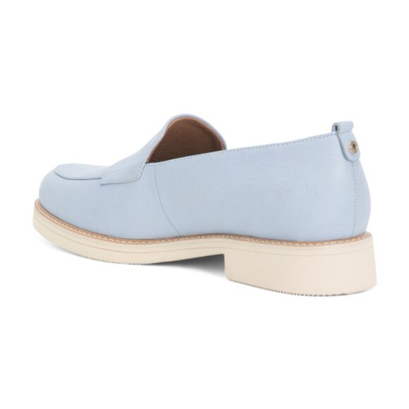 NATURALIZER PREMIUM Leather Wide Taylin Loafers - Picture 2 of 3